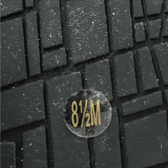 J/Slides black lug sole loafers Size 8.5 - Picture 7 of 11